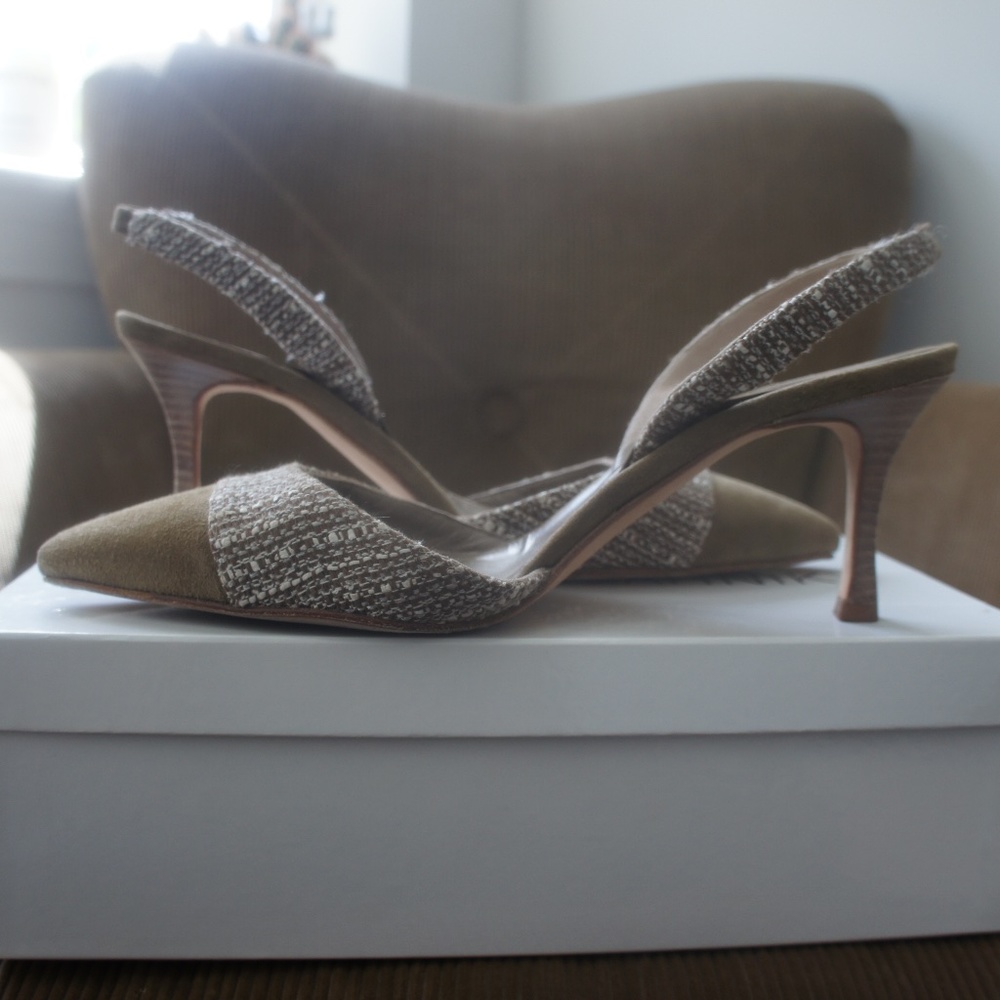 Manolo Blahnik Green Heels